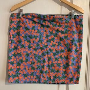 Baggu flowered pillow cover